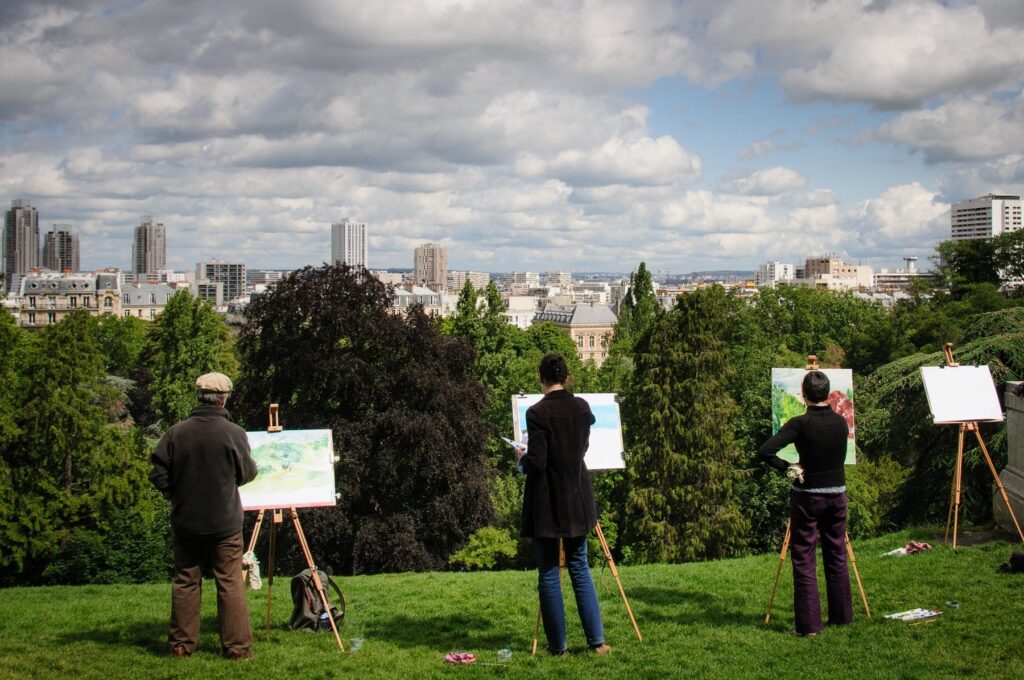 Parc des Buttes Chaumont, Paris